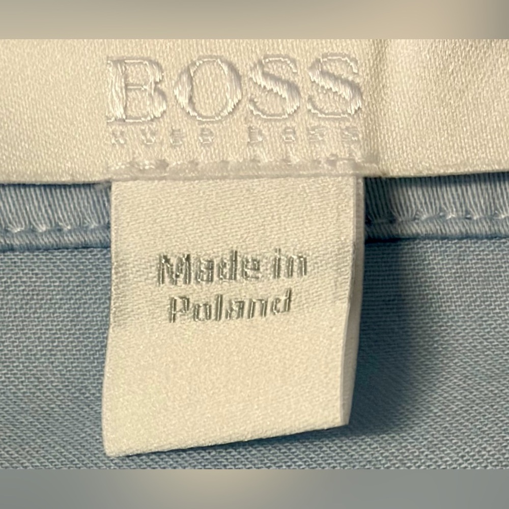 Boss Collarless Button Down Blouse - image 2